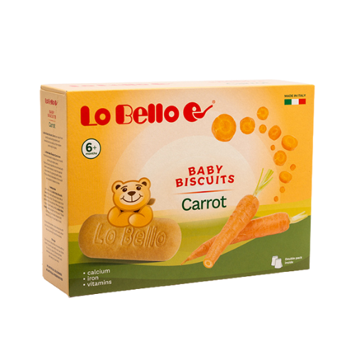 Lo Bello Baby Biscuits Carrot - Fosfovit