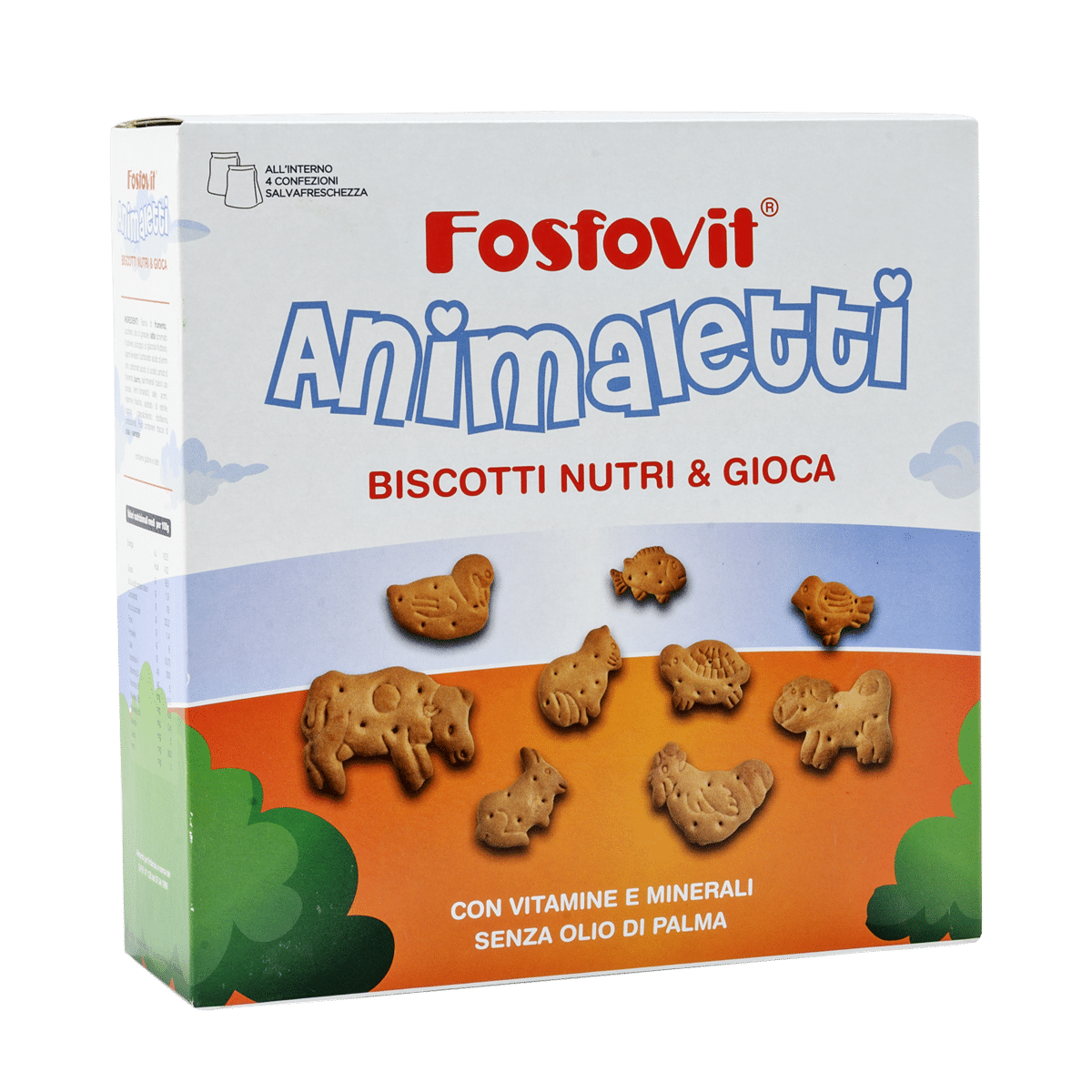 Biscotto Animaletti Fosfovit - Astuccio - 400g